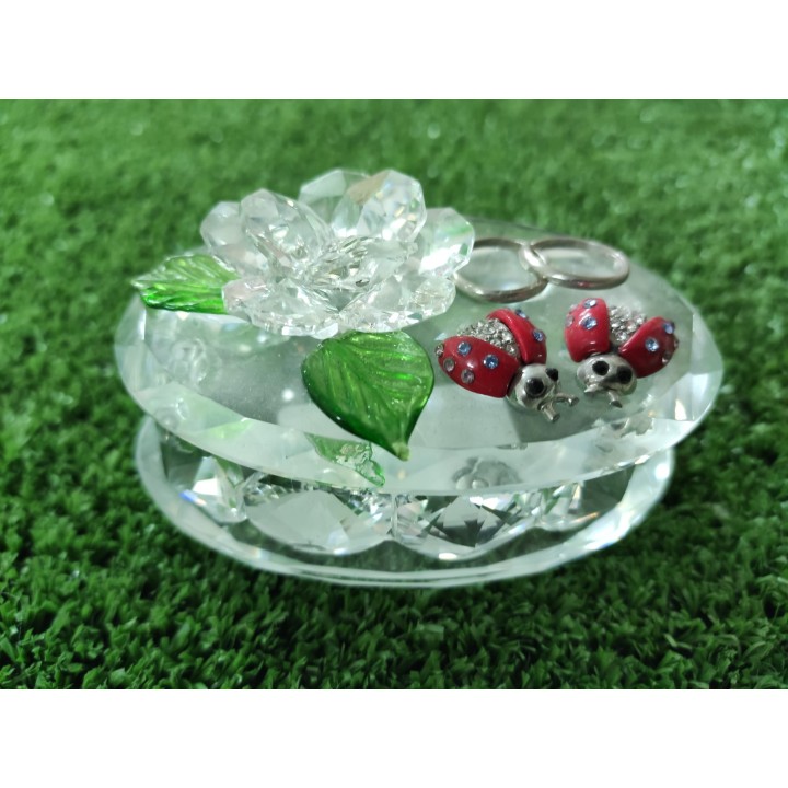 Scatola coccinella rossa grande 9 x 4.5 cm | CarinCasa