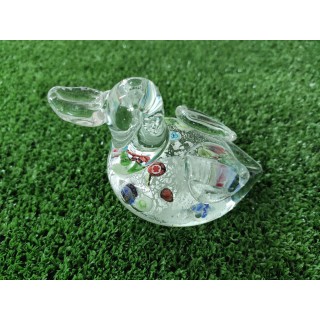 Papera trasparente in cristallo 10 x 7 cm | CarinCasa