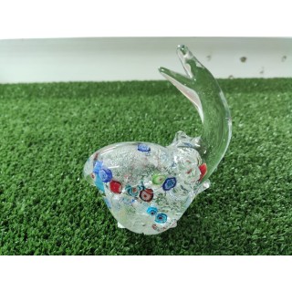 Elefante trasparente in cristallo 9 x 11 cm | CarinCasa