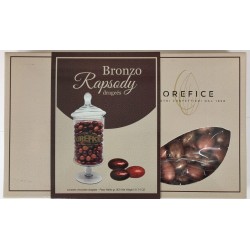 Confezione di confetti rhapsody bronzo drageès 0,9 kg confetti orefice