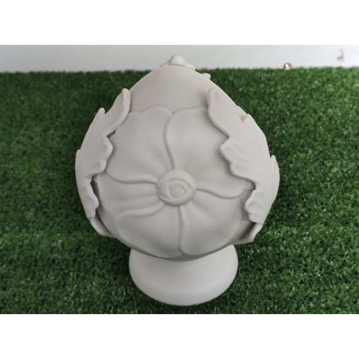 Porta luce uovo grande + led 12 x 15,5 cm | CarinCasa