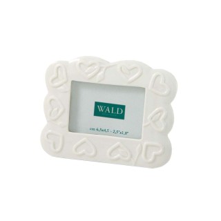 Cornice portafoto cuori 12 x 9,5 cm | CarinCasa