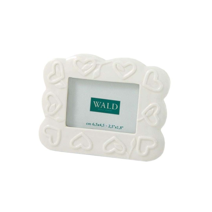 Cornice portafoto cuori 12 x 9,5 cm | CarinCasa