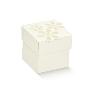 Scatola in cartone accoppiato con coperchio 50 x 50 x 50 mm…