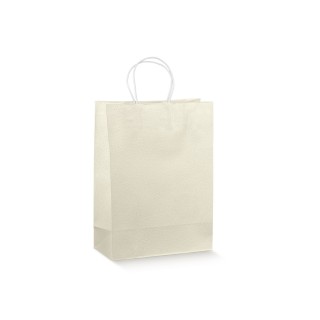 Shopper in carta goffrata con maniglia 190 x 90 x 250 mm |…