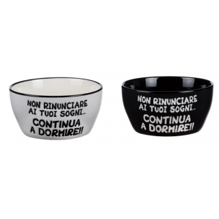 Ciotola in porcellana pezzo singolo - assortite in 2 colori…