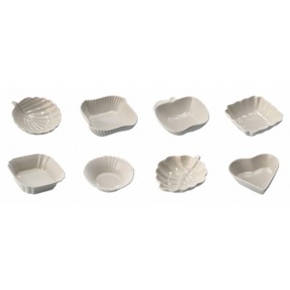 Ciotola in porcellana assortiti 8 modelli cm 15 x 15 x h 5…