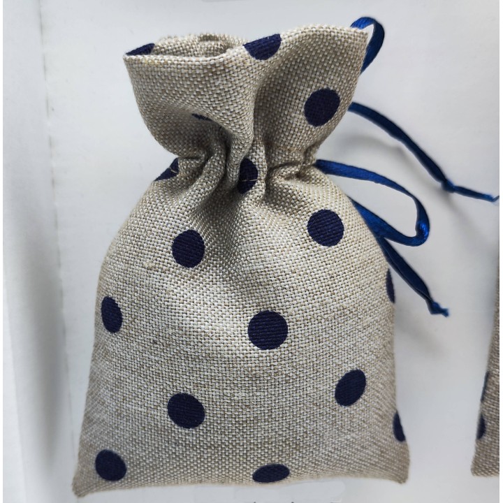 Sacchetto Tirante in cotone colore grezzo 8,5x14,5 cm |…