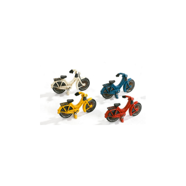 Bicicletta 9.8 cm 4 colori assoriti in resina | CarinCasa