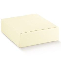 Astuccio seta avorio 300X300X100mm - 30x30x10 cm