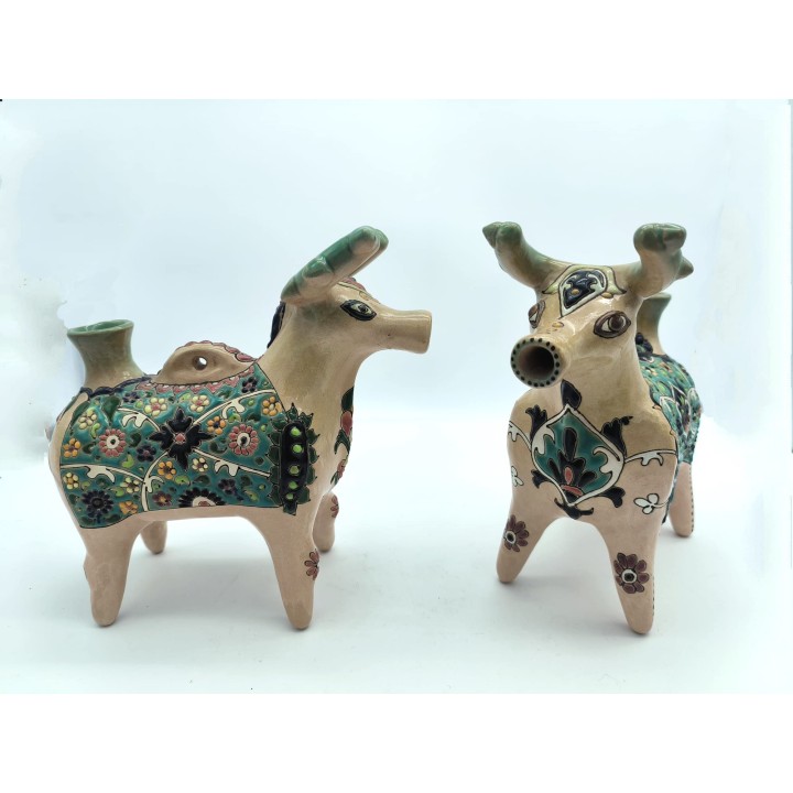 Mucca artigianale 25x11x24 cm | CarinCasa