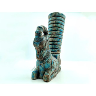 Portafiori fermalibro cavallo cilindrico artigianale 20x25…