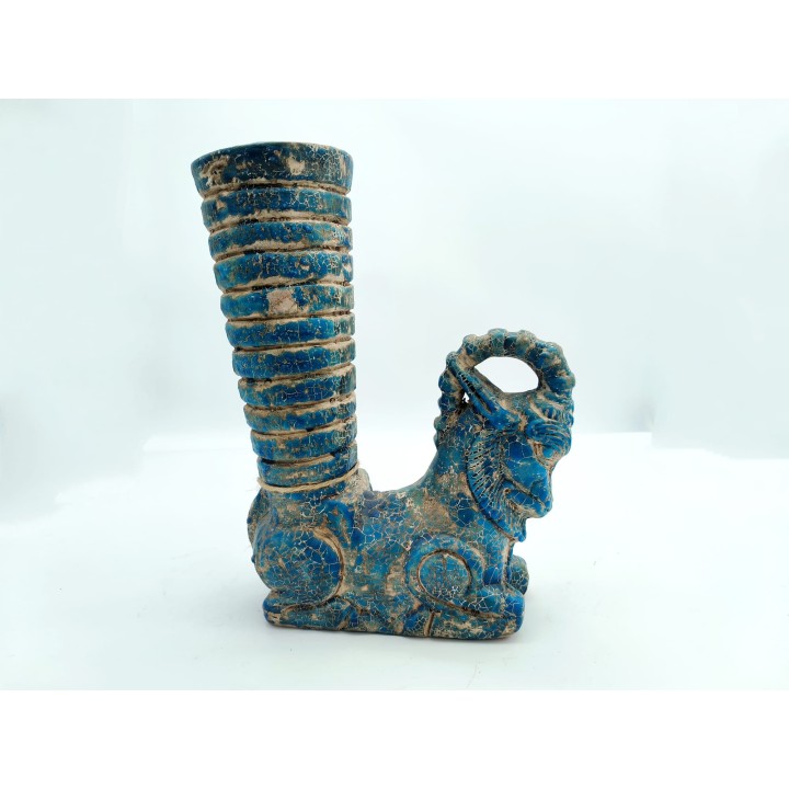 Portafiori fermalibro cavallo cilindrico artigianale 20x25…