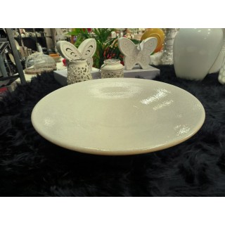 Centrotavola panna artigianale 42x8 cm | CarinCasa