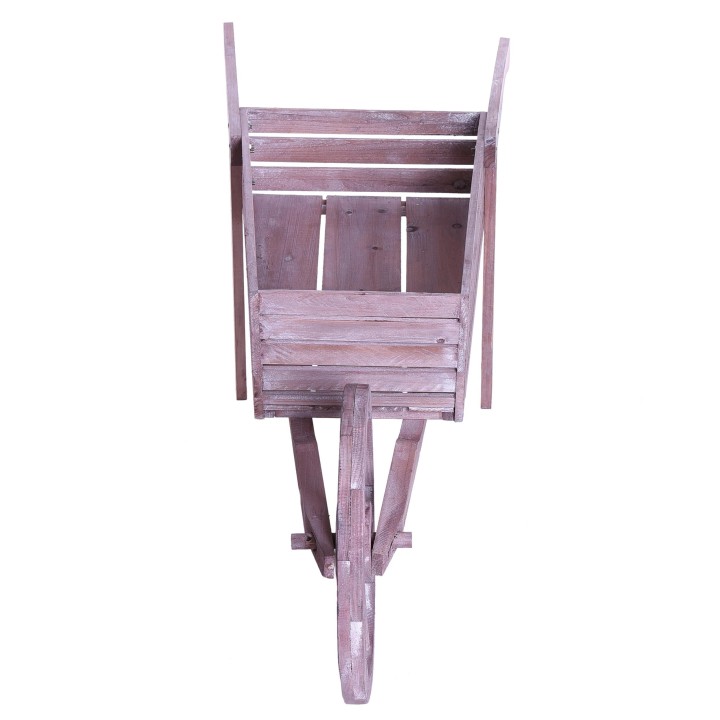 Carretto con ruota colore naturale 128 cm | CarinCasa