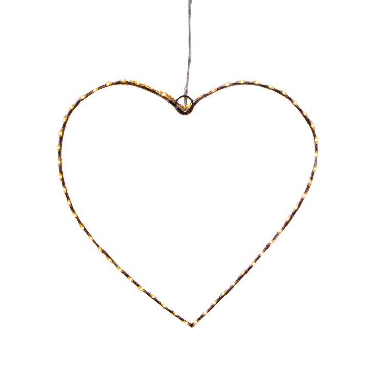 Cuore 40 microled 20 cm uso esterno ed interno | CarinCasa