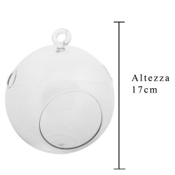 Sfera forata da appendere 15 cm