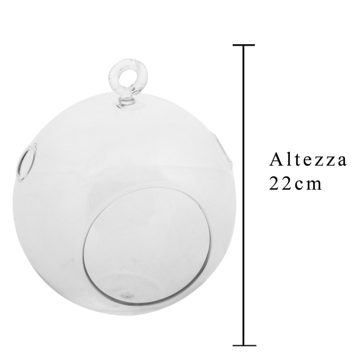 Sfera forata da appendere 20x22 cm | CarinCasa
