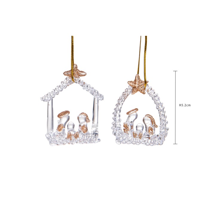 Mini natività 3,70x1,20x5,20 cm | CarinCasa