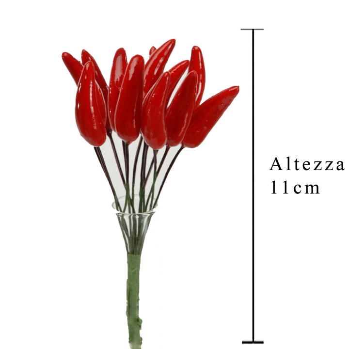 Fiore Peperoncino 1x1x11 cm | CarinCasa