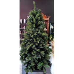 Albero di natale 180 cm con rami led 830 pvc+pp ct086