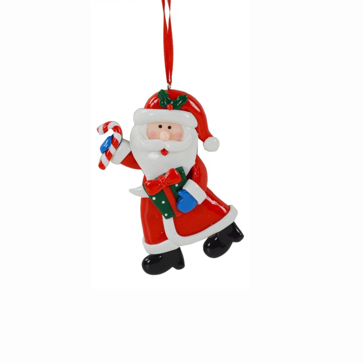 Addobbo babbo con pacco dono 6x1,5×11 cm | CarinCasa