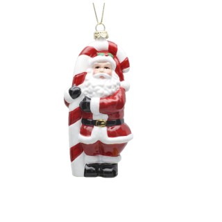 Addobbo babbo natale 12 cm | CarinCasa