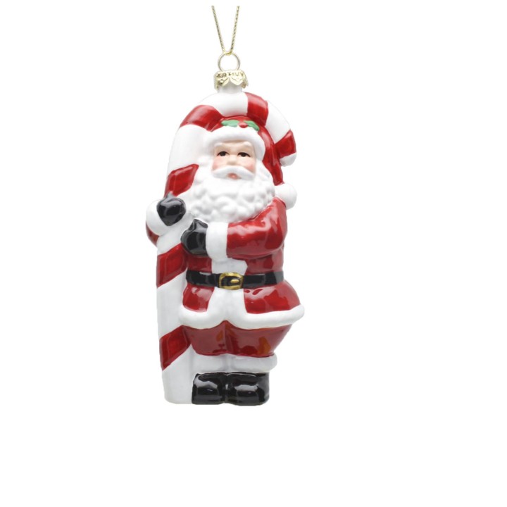 Addobbo babbo natale 12 cm | CarinCasa