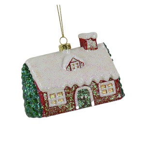 Addobbo casetta 7,5 cm | CarinCasa