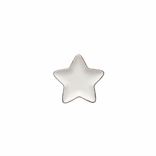 Piatto stella Relief dorata