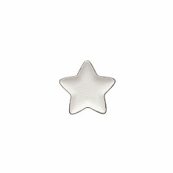 Piatto stella Relief dorata