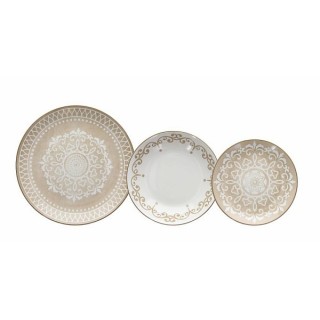 Servizio di piatti 18 pezzi Moon auror pad. P. Tognana |…
