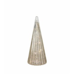 Albero con LED a righe 33 cm Christmas Alaskan