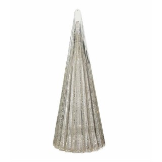 Albero con LED a righe 44 cm Christmas Alaskan