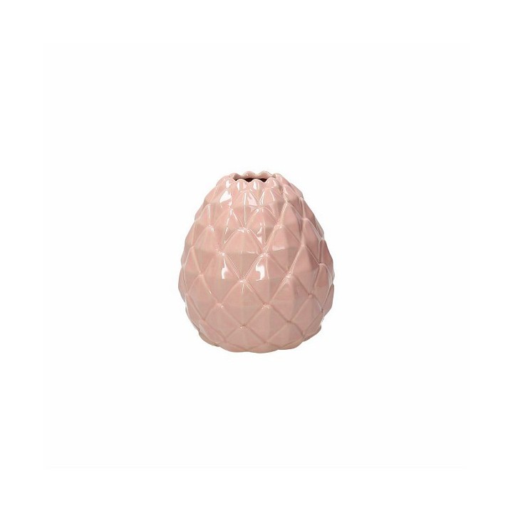 Vaso ananas rosa cm 14 h home dec tognana | CarinCasa
