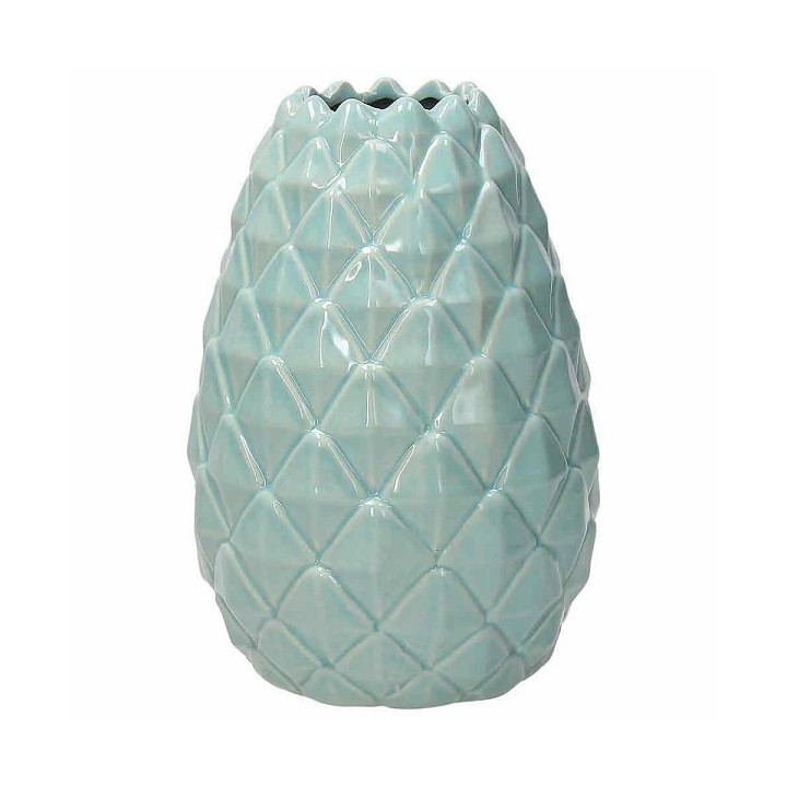 Vaso ananas turchese cm 13x20 Tognana | CarinCasa
