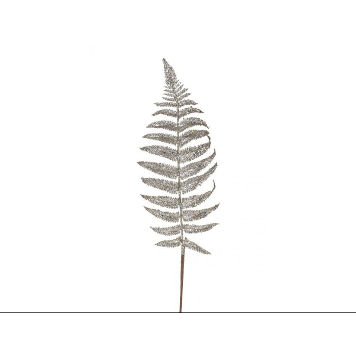 Felce boston c/glitter cm.60 platinum 38 | CarinCasa