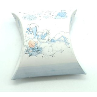 Cicogna celeste scat stichers 5x2.5 x5 cm | CarinCasa