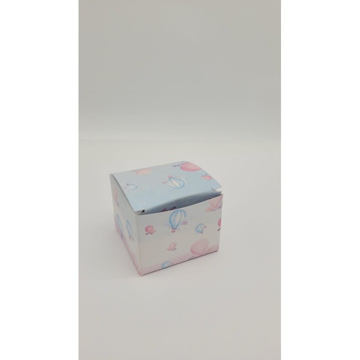 Mongolfiera baby scatquadrata 5x5x 4 cm | CarinCasa