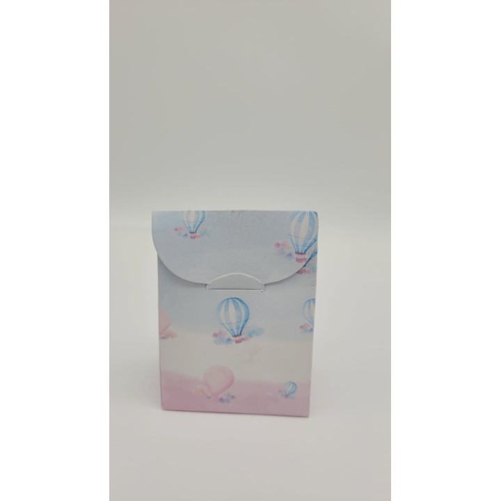 Mongolfiera baby scat bustina 6x3.5 x8 cm | CarinCasa