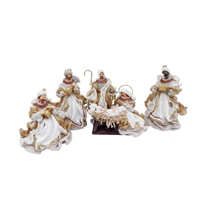 Presepe 4 pezzi Gabrielle Lorenzon 26 cm | CarinCasa