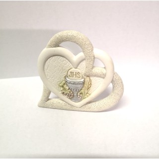 Sacra comunione su doppio cuore | CarinCasa