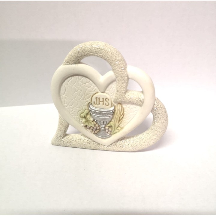 Sacra comunione su doppio cuore | CarinCasa