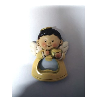 Apri-bottiglia con calamita angelo in resina smaltata |…