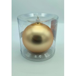 Sfera in vetro 120 mm opaca gold