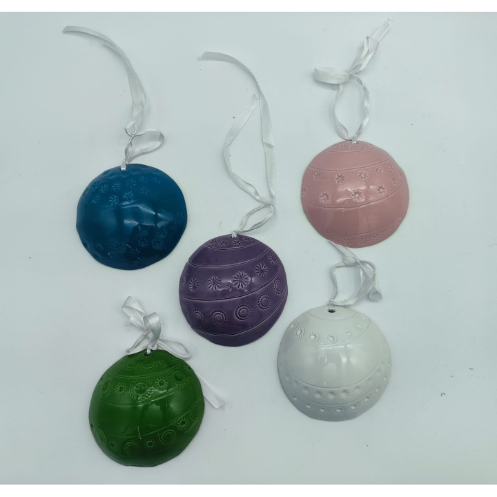 Addobbo mezza sfera 10 cm | CarinCasa