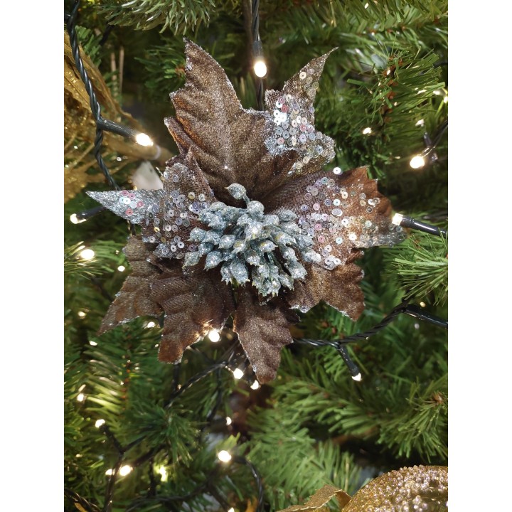 Stella di natale argento | CarinCasa