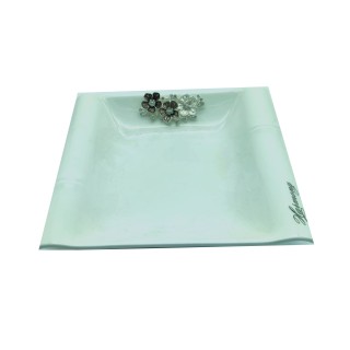 Svuota tasche porcellana bianco harmony 18x16x3 cm |…