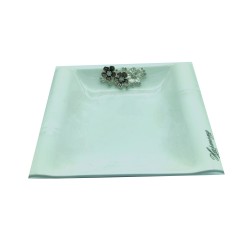 Svuota tasche porcellana bianco harmony 18x16x3 cm