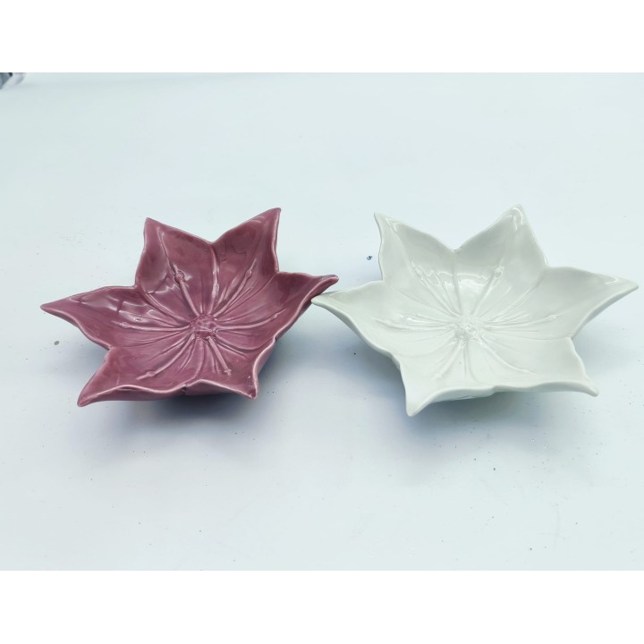 Portacioccolatini fiore lilla 15x15 cm | CarinCasa